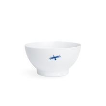 Load image into Gallery viewer, DRAGONFLY - Bowl porcelain with insect pattern, rice-bowl, snack-bowl, yogurt bowl, soup-bowl