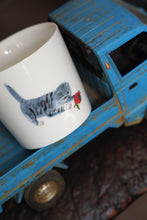 Load image into Gallery viewer, SOLO COLOURED CUP - CAT WITH FRUIT (Bonsai Animal)