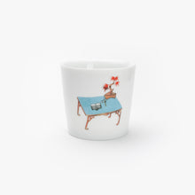Load image into Gallery viewer, SOLO COLOURED CUP - TABLE WITH TREE (Bonsai)