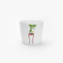 Load image into Gallery viewer, SOLO COLOURED CUP - TREE WITH SNAKE (Bonsai Animal)