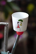 Load image into Gallery viewer, SOLO COLOURED CUP - GIRL WITH PINE TREE (Bonsai Girl)