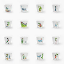 Load image into Gallery viewer, SOLO COLOURED CUP - TABLE WITH TREE (Bonsai)