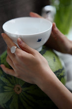 Load image into Gallery viewer, BEE - Bowl porcelain with insect pattern, rice-bowl, snack-bowl, yogurt bowl, soup-bowl