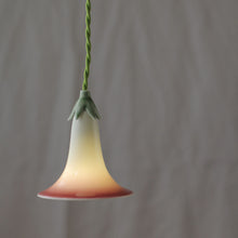 Load image into Gallery viewer, Morning Glory Porcelain Lamp - ROSE PINK
