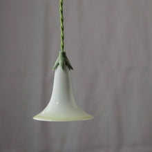 Load image into Gallery viewer, Morning Glory Porcelain Lamp - LEMON YELLOW
