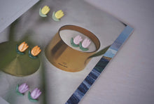 Load image into Gallery viewer, Tulip - handmade porcelain jewellery earring