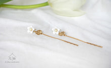 Load image into Gallery viewer, Malus - shine handmade porcelain jewellery earrings studs