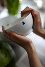 Load image into Gallery viewer, FLY - Bowl porcelain with insect pattern, rice-bowl, snack-bowl, yogurt bowl, soup-bowl
