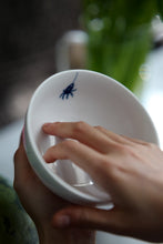 Load image into Gallery viewer, SPIDER - Bowl porcelain with insect pattern, rice-bowl, snack-bowl, yogurt bowl, soup-bowl
