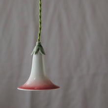 Load image into Gallery viewer, Morning Glory Porcelain Lamp - ROSE PINK
