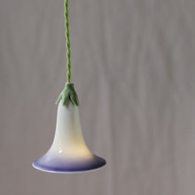 Load image into Gallery viewer, Morning Glory Porcelain Lamp - IRIS PURPLE
